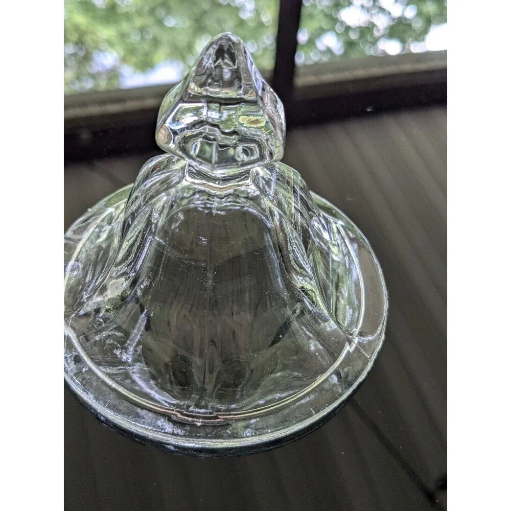 IMPERIAL GLASS-OHIO Old Williamsburg Glass Sugar Bowl Dish Clear Double Handles